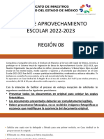 Becas de Aprovechamiento 2022 Especificaciones