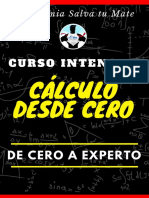 Curso intensivo de cálculo desde cero a experto