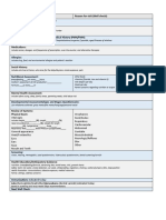 Infant Health Assessment Performa