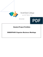 BSBOPS405 Student Project Portfolio-2