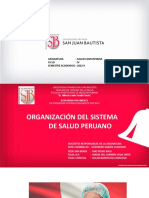 2 clase - Organizacion del sistema de salud peruano 2022-II