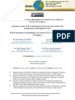 Correspondencia:: Ciencias Técnicas y Aplicadas Artículo de Investigación