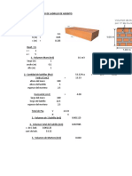 Muro de Ladrillo de Adobito Con Planilla de P.U.