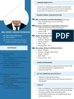 CV of Daraj Prodhan
