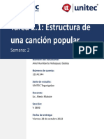 Tarea 2.1_ Estructura de Una Canción Popular