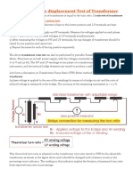 Ratio Test of Transformer