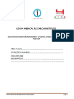 KEMRI PRQ 2022 2024prequalification Document