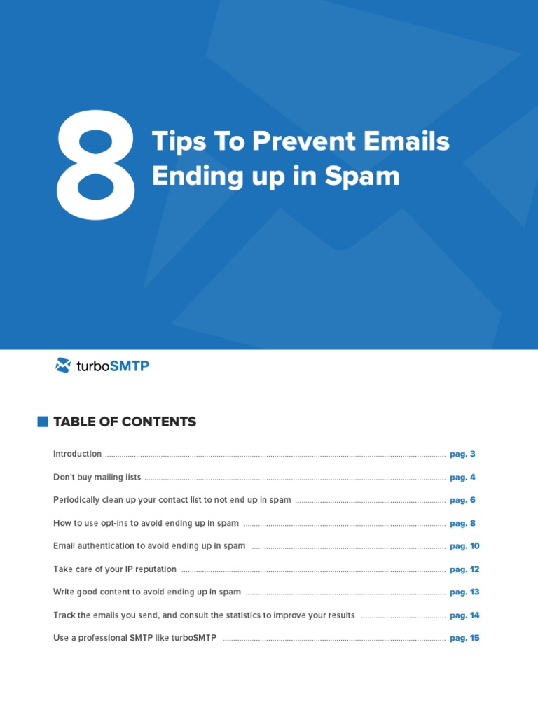 turbosmtp-8-tips-to-prevent-emails-ending-up-in-spam-pdf-email-spam