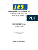 Estudo da queda livre e determinação da gravidade local