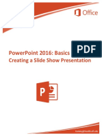 PowerPoint 2016 Basics: Creating Slide Shows