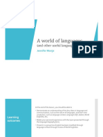 2022 - Presentation1 - A World of Languages