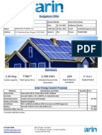 Mandara Homes Ltd. Proposal