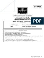 SOAL UM SENI BUDAYA MTs TAHUN 2021-2022