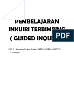 Pembelajaran Inkuiri Terbimbing - Siti Nisah Dalimunte