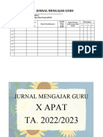 JURNAL MENGAJAR GURU Kls