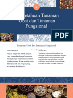 tanaman obat & fungsional