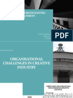 Organisational Challenges in Creative Industry