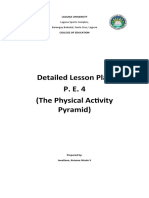 Detailed Lesson Plan in Pe 4