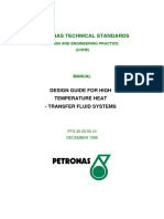 Petronas Technical Standards: Design Guide For High Temperature Heat - Transfer Fluid Systems