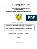 Desarrollo inteligencia interpersonal niños cooperativo