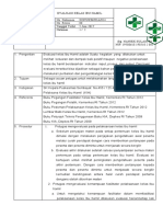 Sop Evaluasi KLS Bumil