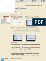 2.3a Graphing Equations - ACTIVITY