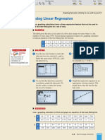 2.5 Using Linear Regression - ACTIVITY