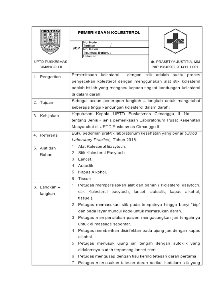 sop-pemeriksaan-kolesterol-pdf