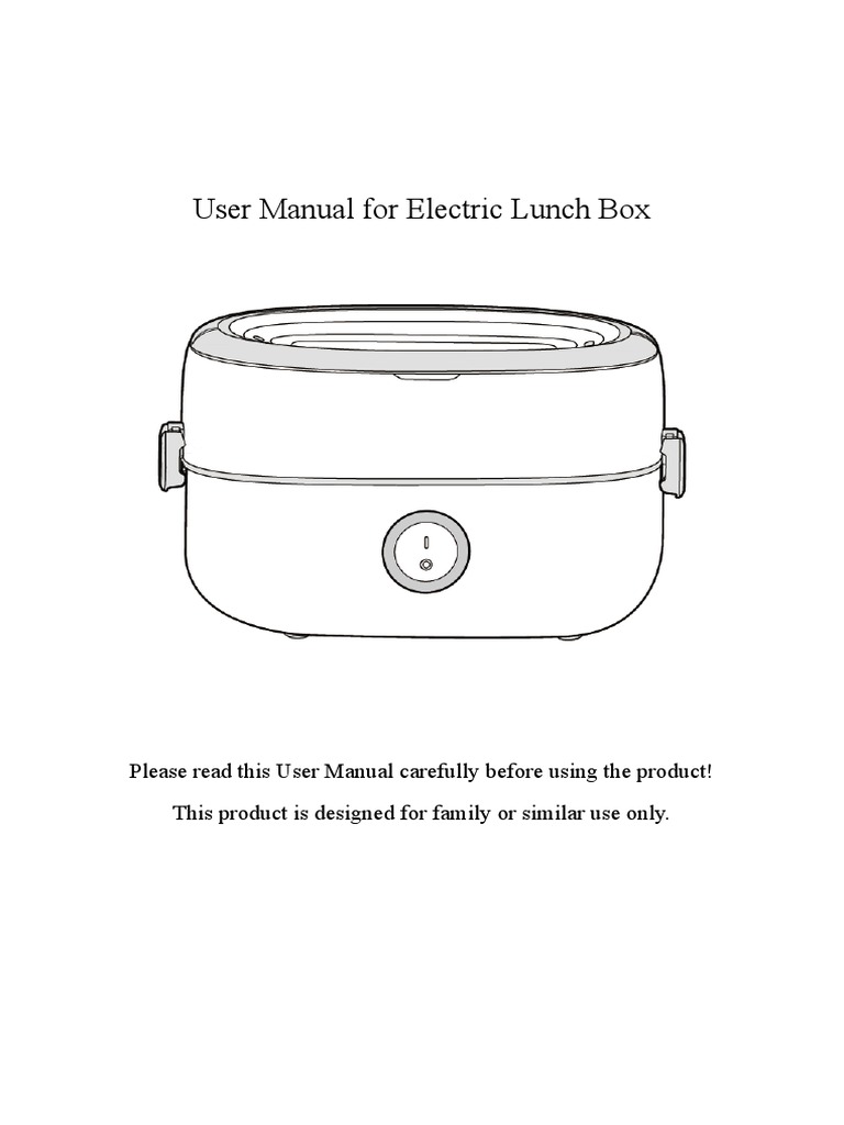 Buku Manual Lunch Box | PDF | Electrical Connector | Valve