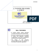 D1 Wall Thickness, RIBS, BOSSES, GUSSET (Compatibility Mode)