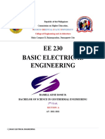 Basic Electrical Engineering Compilation