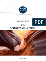 Cnrs Vocabulaire Des Sciences de La Terre