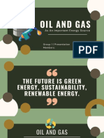 Oil and Gas: The Future is Green Energy