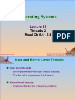 Threads and Operating Systems