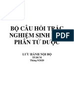 BỘ CÂU HỎI TN SHPT