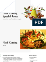 Nasi Kuning Spesial Jawa