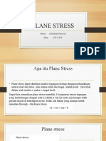 PLANE STRESS - Rifadilah Nauvan - Presentasi Metode Elemen Hingga