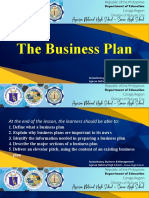 PPT The Business Plan