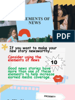 Elements of News: 10 Factors that Make Stories Newsworthy