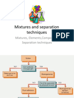 Mixtures and Separation Techniques