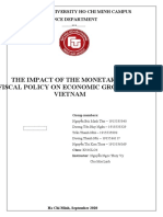 THE IMPACT OF THE MONETARY AND FISCAL POLICY IN VIETNAM