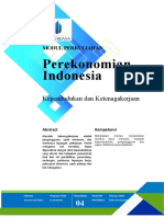 Modul 04 - Kependudukan Dan Ketenagakerjaan Perekonomian Indonesia