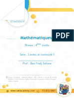 630500f486826 - Enoncé-Limites Et Continuité