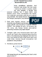 Latihan Soal Kaidah Pencacahan