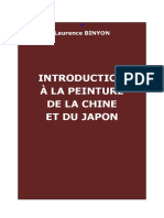 Binyon - INTRODUCTION À LA PEINTURE DE LA CHINE ET DU JAPON