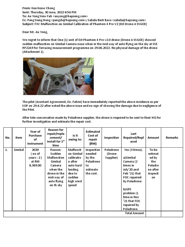 Accidents Dji 2 PDF Flying Robots Unmanned Aerial Vehicle