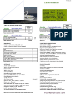 Características y especificaciones de embarcaciones de motor Lema