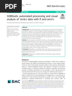 Sqmtools: Automated Processing and Visual Analysis of 'Omics Data With R and Anvi'O