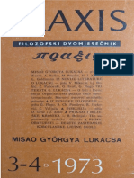 PRAXIS - Filozofski Časopis, 1973, Br. 03-04