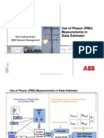 01-PMU in State Estimator - MSubramanian